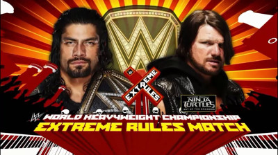 Roman Reigns [c] vs. AJ Styles - Extreme Rules 2016