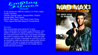 Mad Max 3 # Alem da culpula do Trovão (1985)