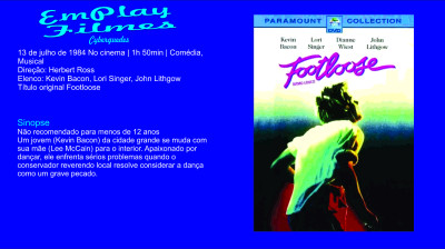 Footloose(1984) # Ritmo Louco # Filme Drama Musica Dublado Completo