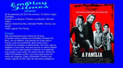 A Família(2013) # Comédia # Robert De Niro, Michelle Pfeiffer