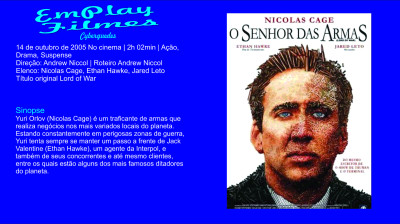 O Senhor das Armas  (2005)  # Guerra, Drama #Nicolas Cage,