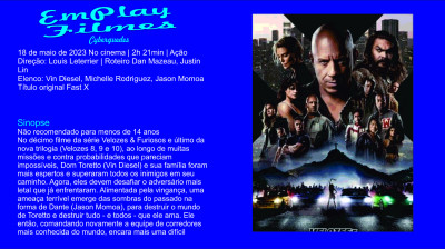 Velozes & Furiosos 10 (2023) # Ação