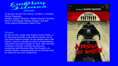 À Prova De Morte (2007) # Terror# Kurt Russell, Quentin Tarantino