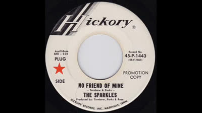 Sparkles (1967) - No Friend of Mine