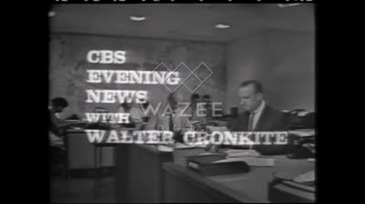 CBS Evening News open - September 2, 1963 - 1st Half-Hour Weeknight News Broadcast