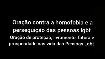 Uma oração pelas pessoas lgbt