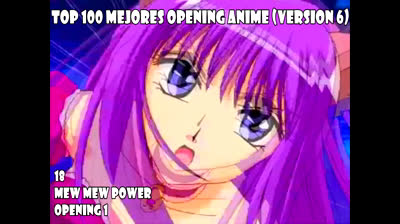 100 mejores opening anime version 6  (1980-2024)