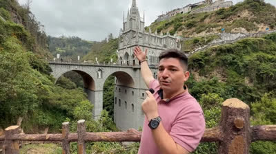 El SANTUARIO más INCREÍBLE de Colombia [Las Lajas]